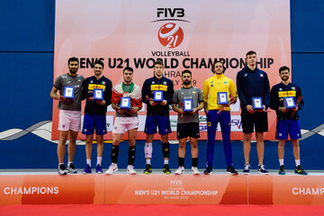 ستارگان ایران در تیم رویایی والیبال جوانان جهان
