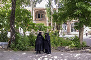 Los patios del mayor bazar cubierto del planeta en Tabriz