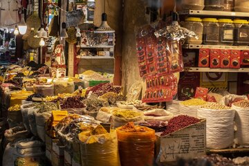 Orumiyeh historical bazaar in northwest Iran