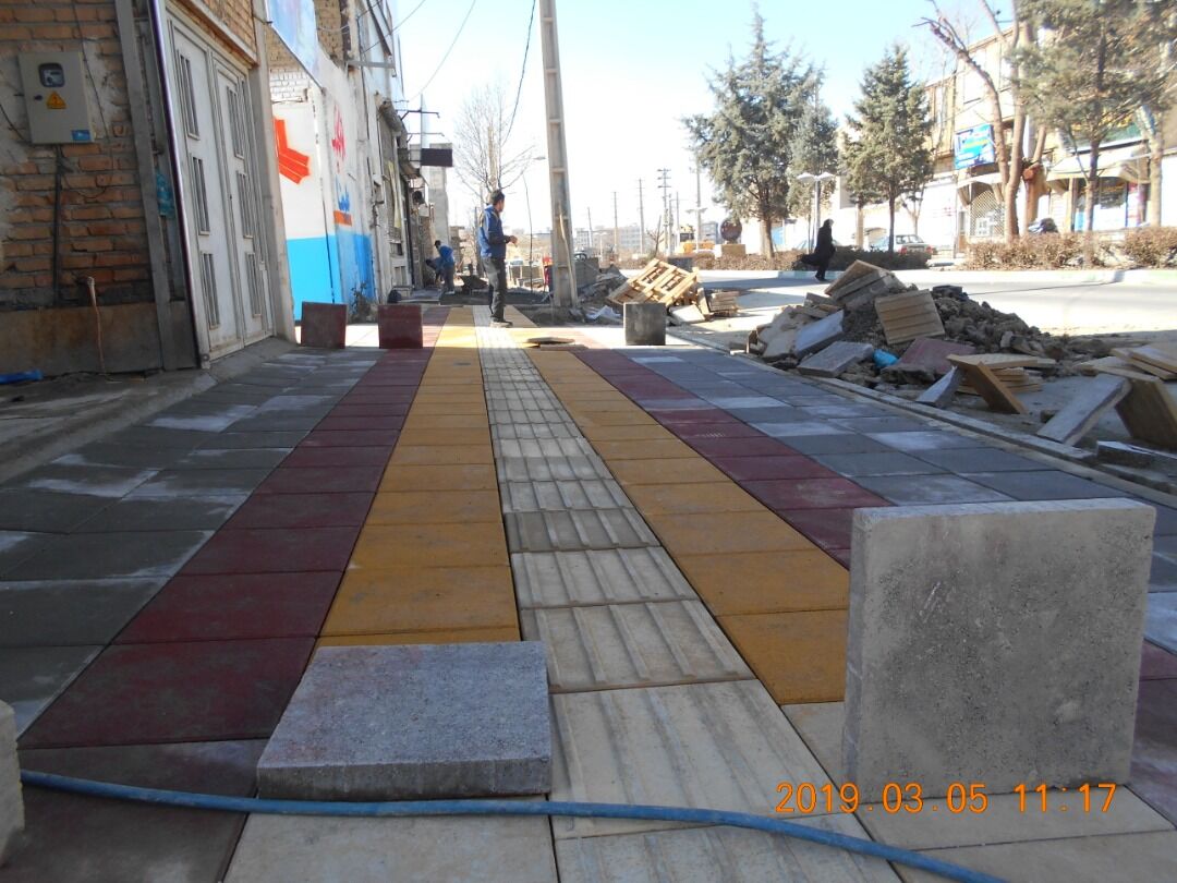 ۷۰ درصد معابر اصلی کرج برای معلولان  مناسب سازی شد