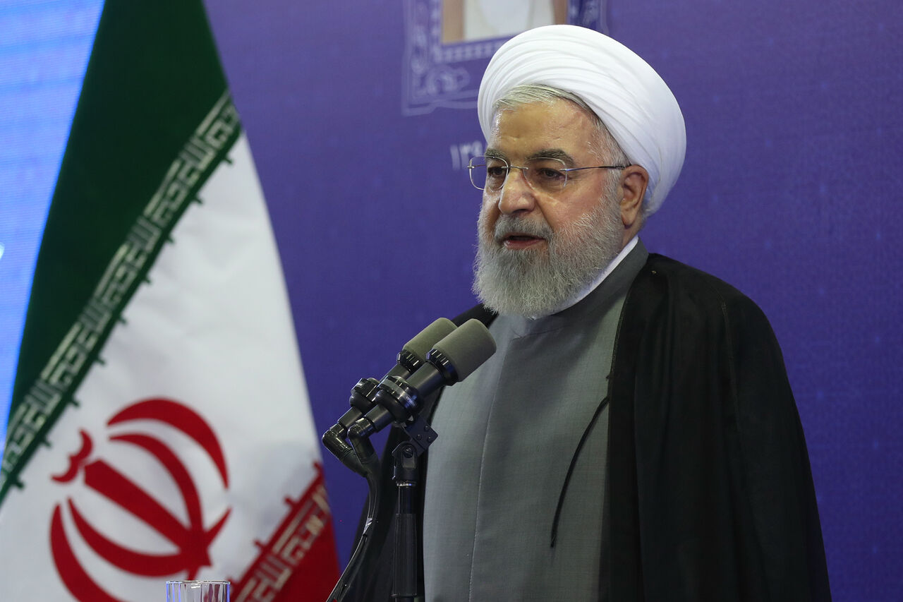 Rational words of one diplomat tremble Oval Office: President Rouhani    
