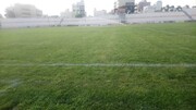 چمن ورزشگاه حافظیه شیراز ۱۰۰ میلیون تومان هزینه داشته است