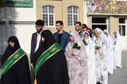 برگزاری مراسم جشن ازدواج ۱۵۰ زوج در قم