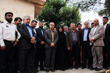 حضور مدیران استانداری گلستان در جشنواره فرهنگی اقتصادی روستا "امید"