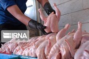 ۲۷ تن گوشت مرغ به بازار سمنان عرضه شد