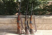 ۱۱۳ قبضه سلاح شکاری غیرمجاز در آذربایجان‌غربی کشف شد