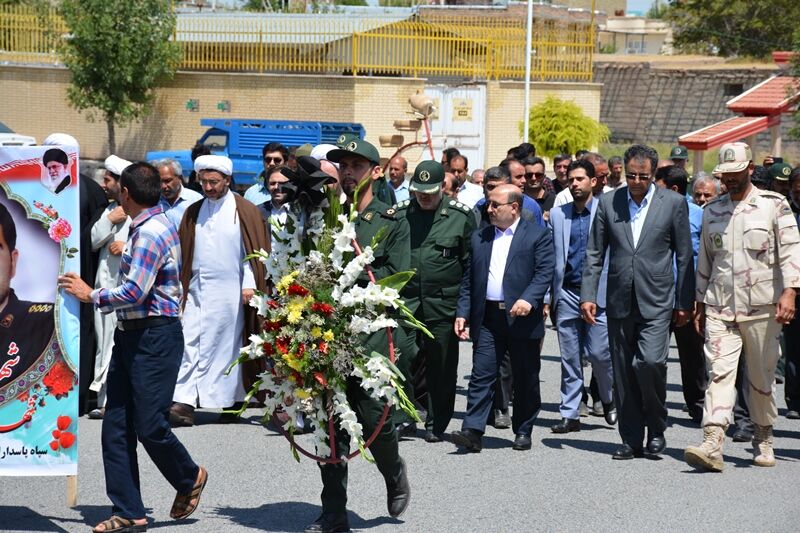 تششیع پیکر شهید ناصر سروری