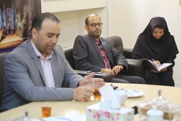 حضور مدیران خراسان شمالی در خبرگزاری ایرنا به مناسبت روز خبرنگار