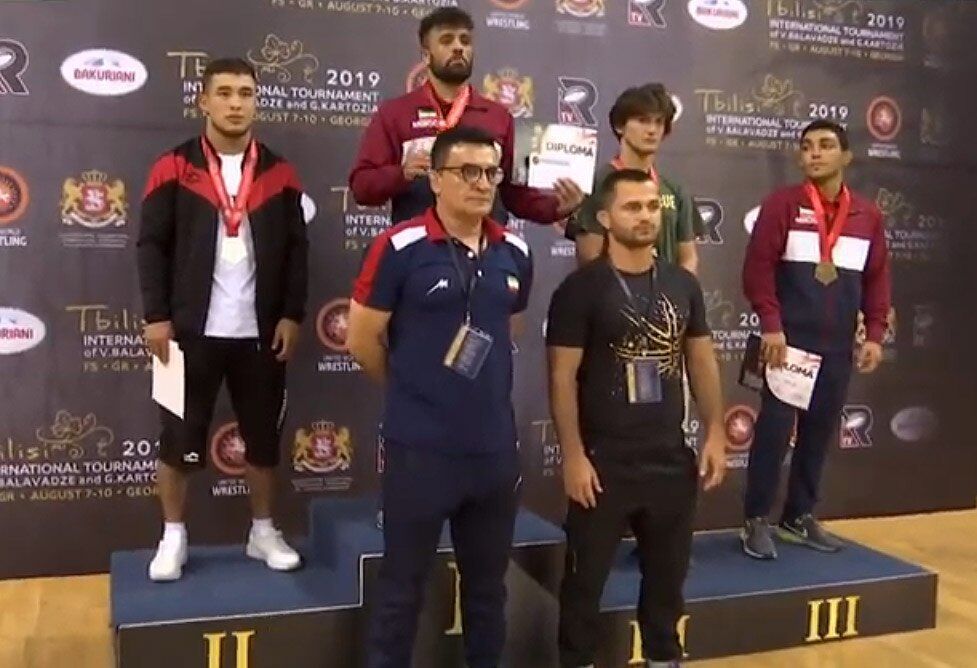 کسب 11 مدال رنگارنگ در رقابت های بین المللی کشتی جایزه بزرگ گرجستان