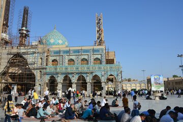 آیین روح بخش دعای عرفه در اهواز/ عکس: محمد رضا خبازان