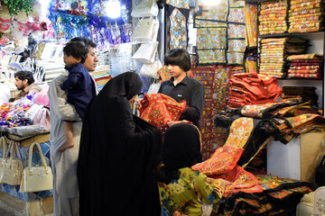 بازار شب عید قربان در زاهدان