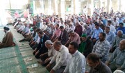 حضور گسترده مردم مهریز در آئین وحدت بخش نماز عید قربان 
