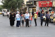 ۱۵۰ داوطلب در گره‌گشایی ترافیک شیراز همکاری دارند  