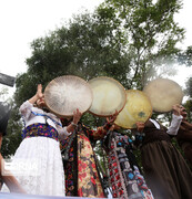 Gathering of Daf players in Sanandaj