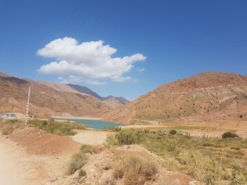 آبشار طبقاتي تنگه داستان  شهر مجن