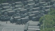 نمایش قدرت ارتش چین در مرز هنگ کنگ