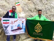 برنامه کوهنوردان شیرازی برای افراشتن پرچم شاهچراغ(ع) در قله‌های ایران 