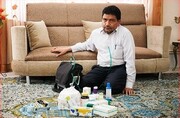 جانباز شیمیایی در مشهد به یاران شهیدش پیوست
