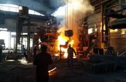 خط تولید واحد نورد شرکت فولاد یزد متوقف شد
