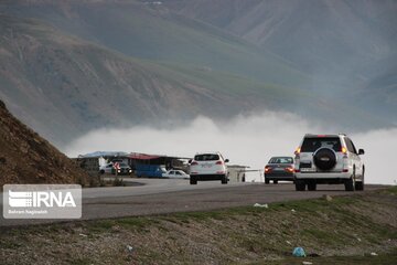 Fog and road: The beauties of Iran's Asalem to Khalkhal road