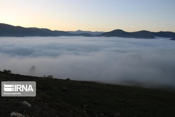 Fog and road: The beauties of Iran's Asalem to Khalkhal road