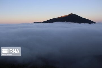 Fog and road: The beauties of Iran's Asalem to Khalkhal road