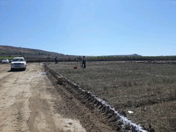 عملیات اجرایی توسعه روستای حسین آبادکالپوش