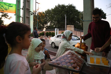 جشن غدیر در مسجد مهدیه سنندج‎