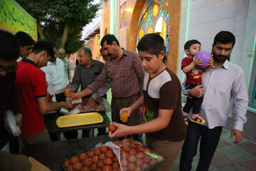 جشن غدیر در مسجد مهدیه سنندج‎