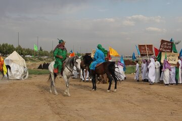 بازسازی واقعه غدیرخم در میاندوآب