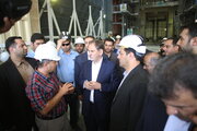 معاون اول رئیس جمهوری از نیروگاه زباله‌سوز نوشهر بازدید کرد