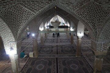 مسجد جامع مهاباد یادگار دوران صفویه