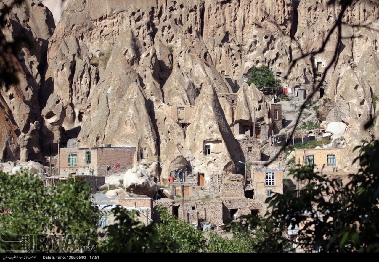 Iran's Kandovan; Brisk life in the heart of rocks