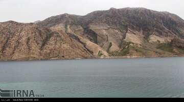 "Kushk" tourism and recreation island in Iran's Andika County