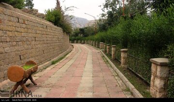 "Kushk" tourism and recreation island in Iran's Andika County