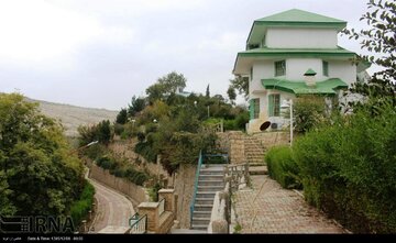 "Kushk" tourism and recreation island in Iran's Andika County