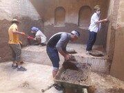 Mirza Nasrollah watermill in Mehriz city revived by UNESCO volunteers