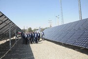 نیروگاه برق خورشیدی دانشگاه ارومیه افتتاح شد