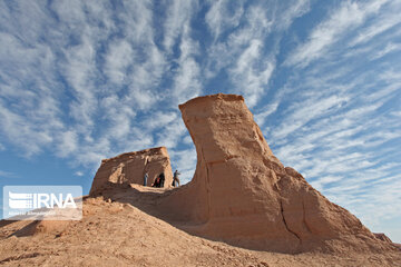 Kalut Shahdad Desert in Iran's Kerman province