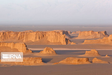 Kalut Shahdad Desert in Iran's Kerman province