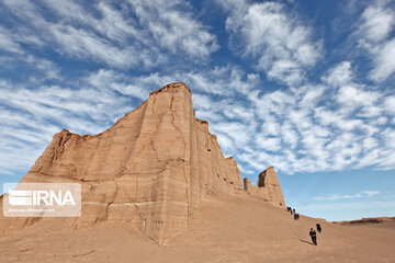 Kalut Shahdad Desert in Iran's Kerman province