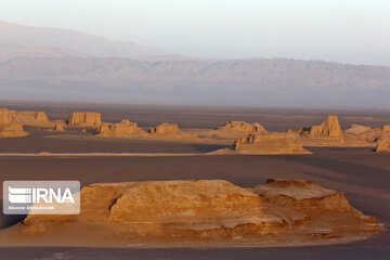 Kalut Shahdad Desert in Iran's Kerman province