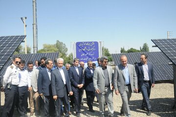 افتتاح نیروگاه خورشیدی  ۴۰۰ کیلوواتی دانشگاه ارومیه