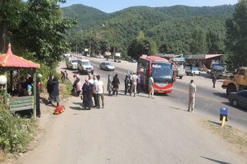 حادثه رانندگی در محور آستارا-اردبیل ۹ مصدوم برجا گذاشت