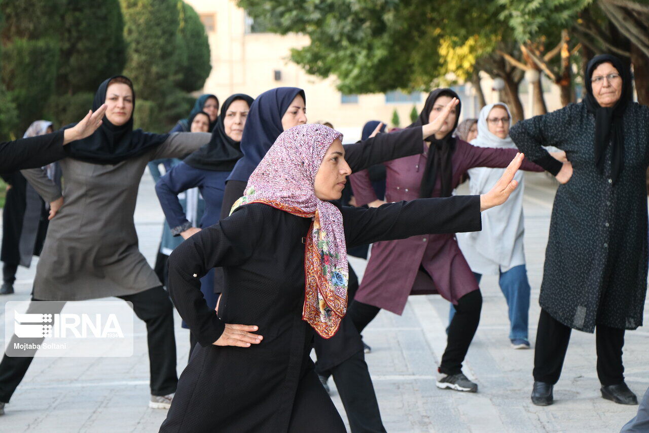 ورزش صبحگاهی در دسترس بانوان همدانی است