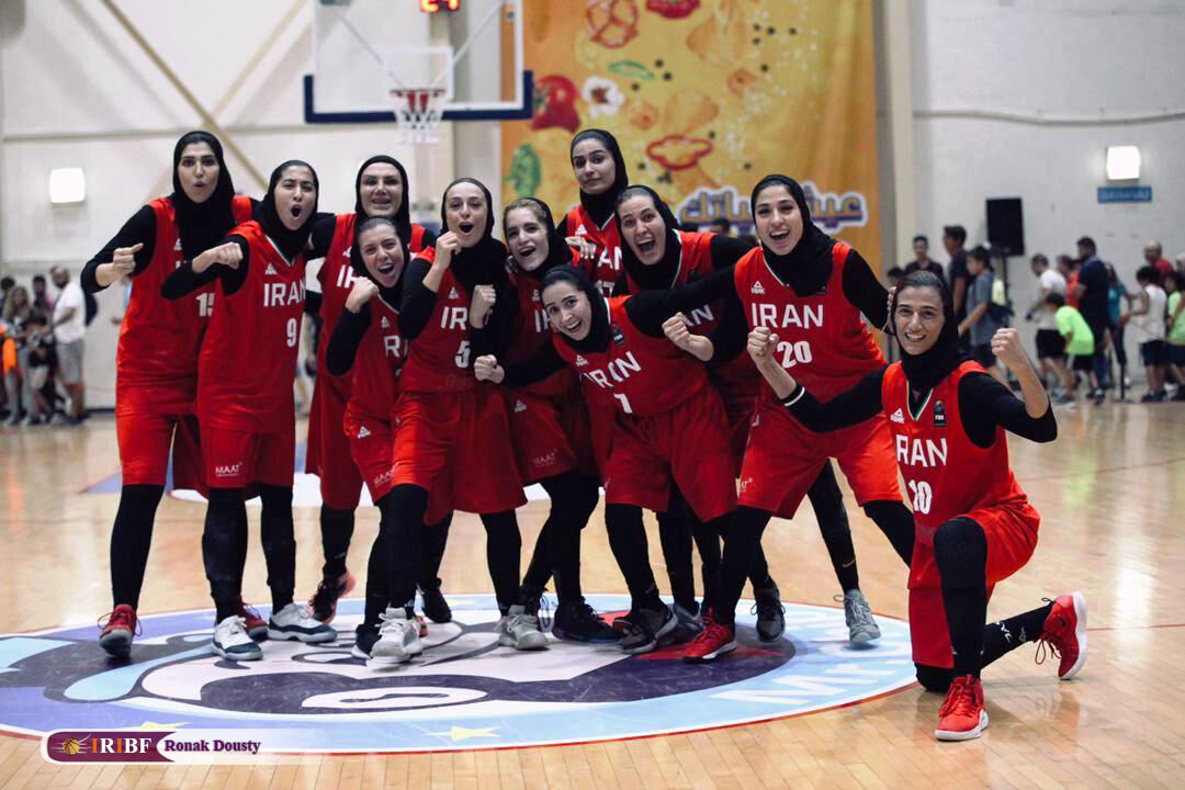 تیم ملی بسکتبال زنان ایران نخستین مدال بین المللی خود را کسب کرد