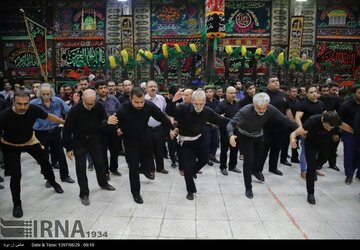 آیین جوش‌زنی حسینی در رفسنجان