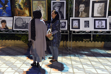 نمایشگاه صنایع دستی هنرمندان جامعه کلیمیان شیراز