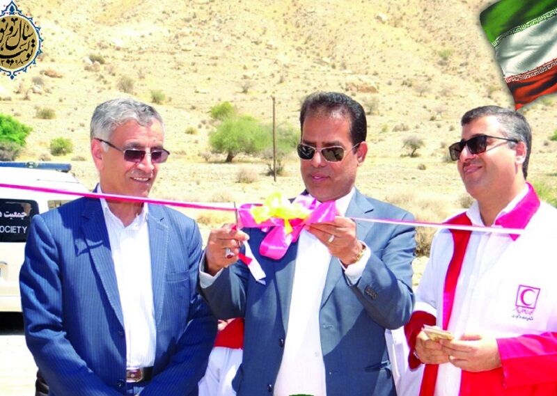 پایگاه امداد و نجات جاده‌ای دهوک دشتی افتتاح شد