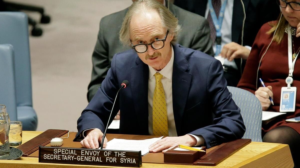 اقوام متحدہ کے نمائندہ برائے شام کا عنقریب دورہ ایران اقوام متحدہ کے نمائندہ برائے شام کا عنقریب دورہ ایران
